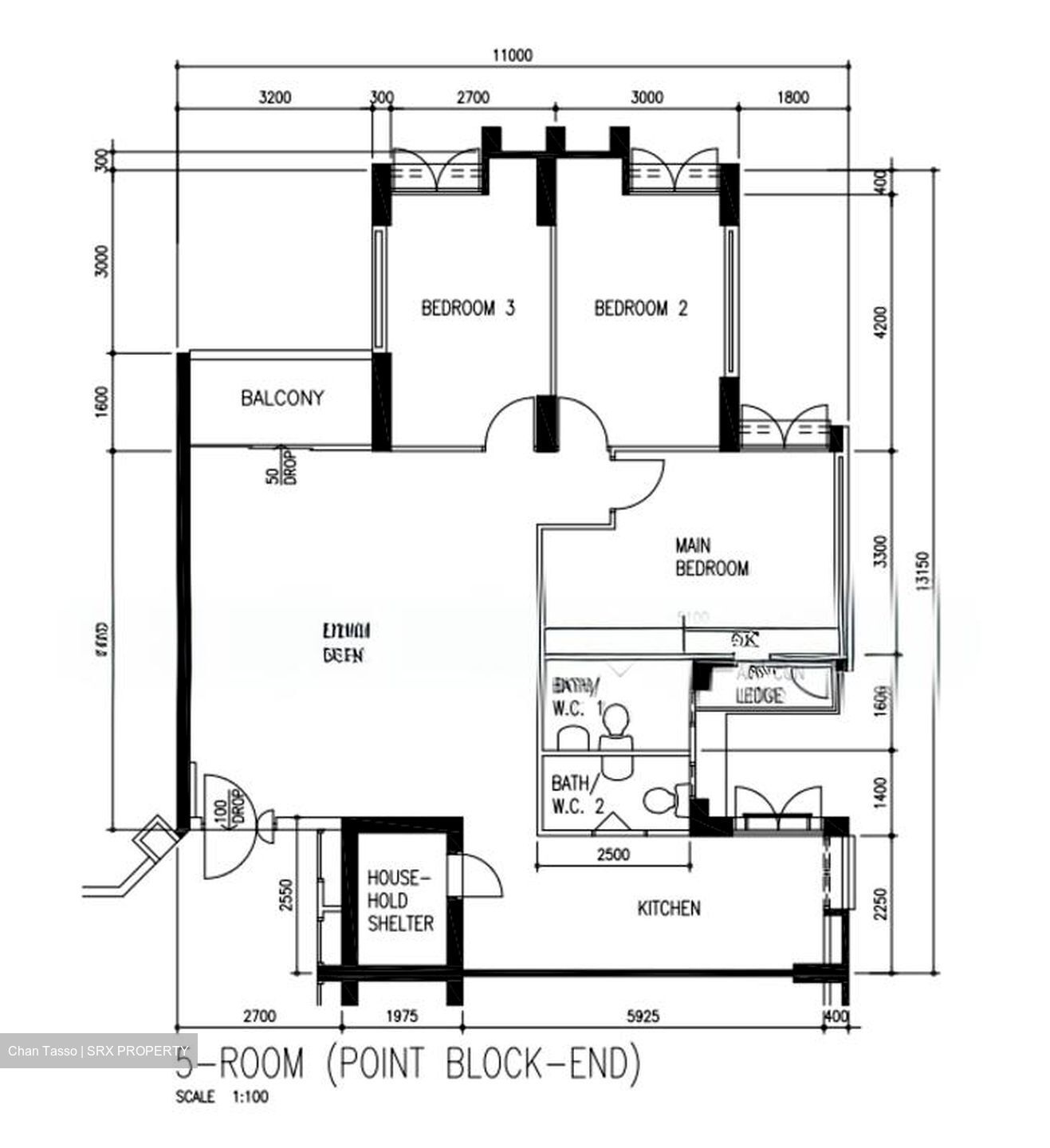 Blk 307A Anchorvale Place (Sengkang), HDB 5 Rooms #583961861
